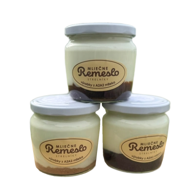 Jogurt ovocný A2A2  s príchuťou vlašský orech