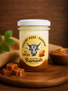 Jogurt ovocný A2A2  s príchuťou karamel